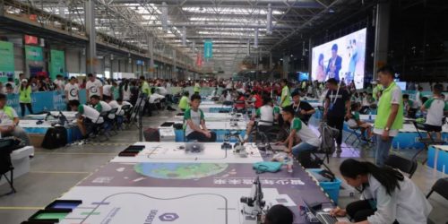 DOBOT Magician Lite-激烈角逐 體驗未來—— 2019 世界機器人大賽總決賽燃爆保定